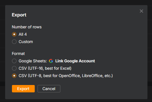Exporting SEO Errors to CSV