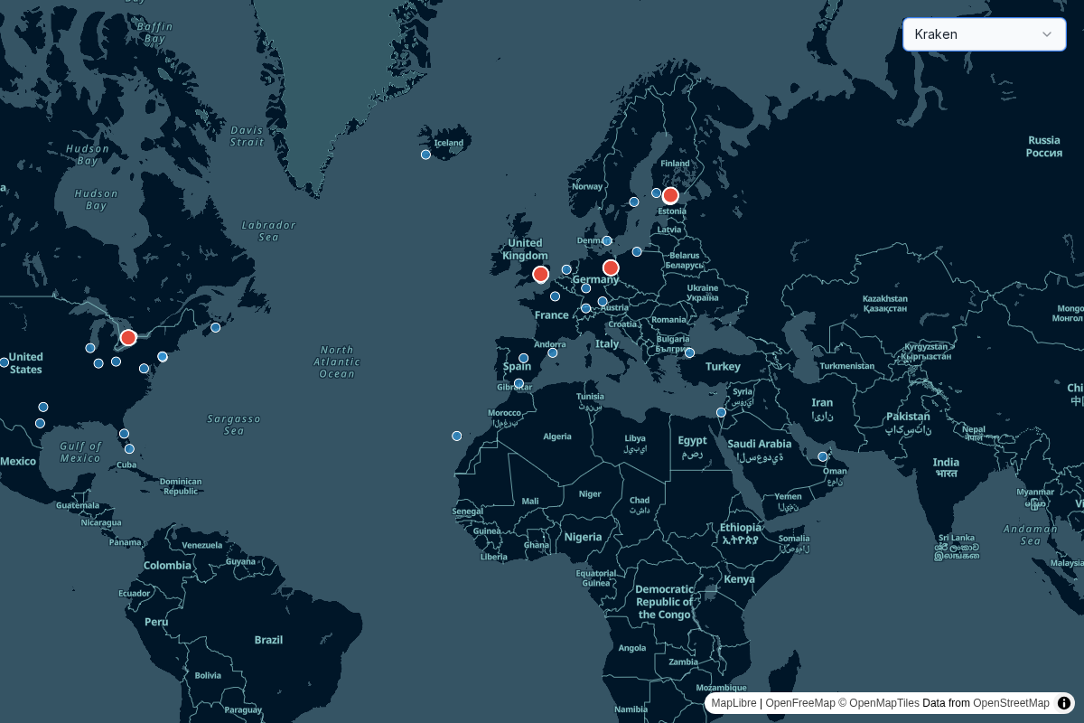 Seattle Kraken Map Style